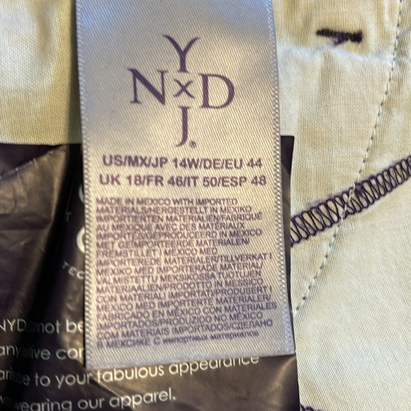 Not Your Daughters Jeans, size 14w. Lorena boyfriend style with cuffed bottom. - Picture 6 of 6